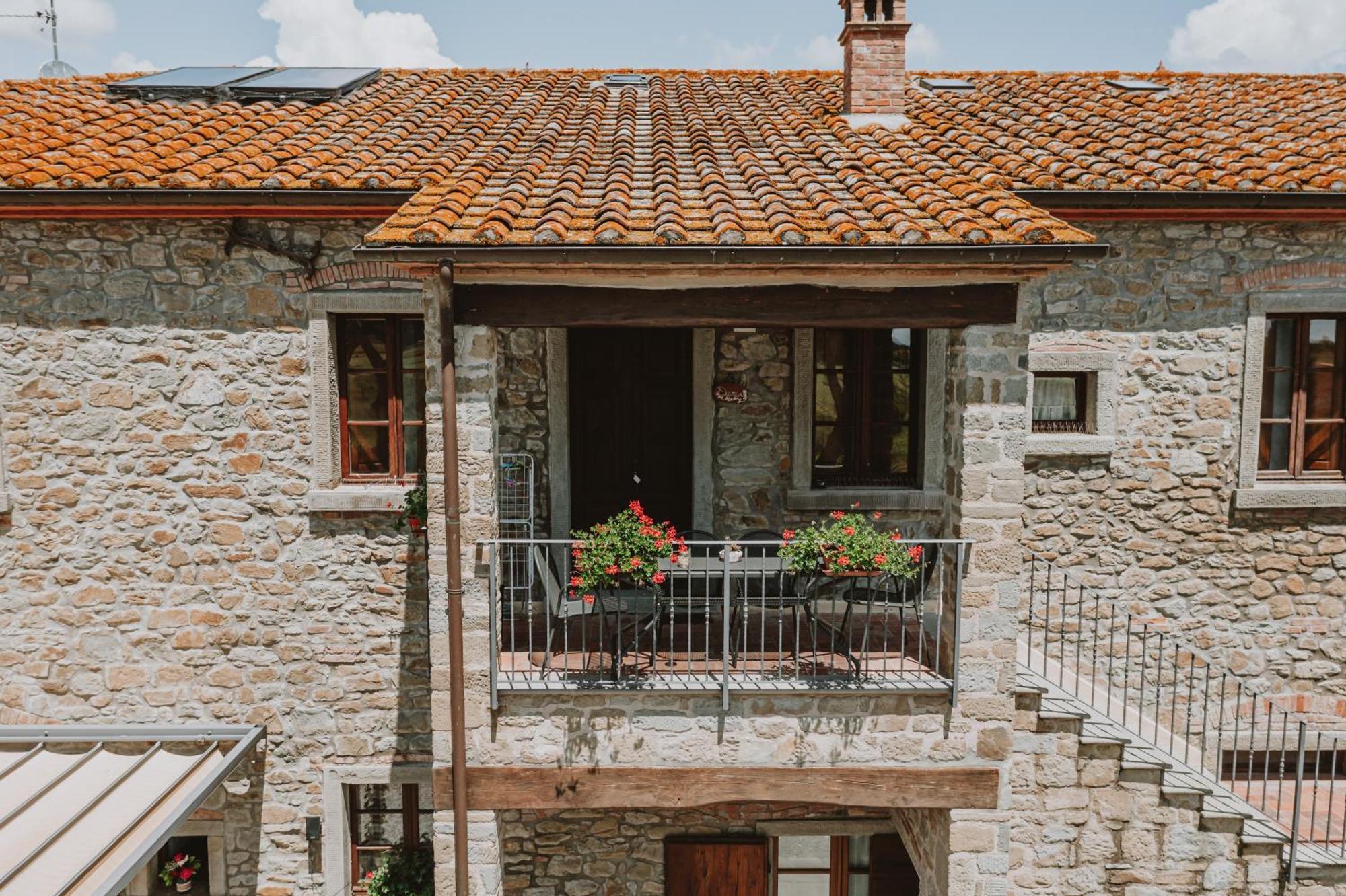 Terra Di Cortona Villa Exterior foto